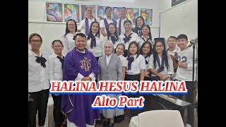 HALINA HESUS HALINA (Alto Part)