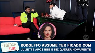 Rodolffo assume ter ficado com Juliette após 'BBB' e diz querer novamente