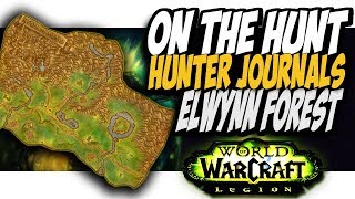 HUNTER JOURNALS!!  Common to Rare hunter pets On The Hunt WoW Legion patch 7 3