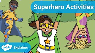 Superhero Activities for Kids