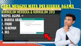 CARA MENGISI MATA PELAJARAN AGAMA DI DAPODIK 2024