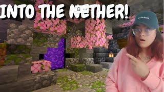 INTO THE NETHER (FIRST TIME)