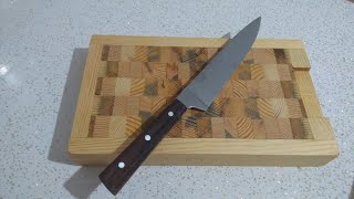 diy cutting board from pallet wood / DOĞRAMA TAHTASI YAPIMI #doğramatahtası #cuttingboard #pallet