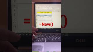 Current date and time in excel | Excel tricks