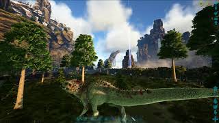 ARK  Survival Evolved Alpha Indominus Rex total destroyer