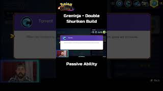 Greninja - passive ability #pokemonunite #shorts