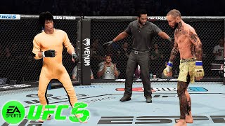 🐲 UFC5 Bruce Lee vs Marlon Vera UFC 5 - Real Fight 🐲