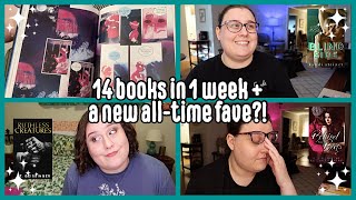 So many 5 star reads! | Romance takeover readathon vlog