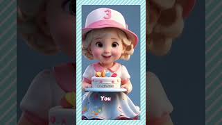 Baby rhymes Happy birthday too you#children#funny#happy