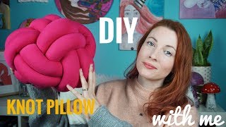 Πώς να φτιάξετε ένα Μαξιλάρι Κόμπο - DIY knot pillow pinterest inspired