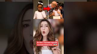 BU AİLE 5 YAŞINDAKİ UGANDALI KIZI EVLAT EDİNDİ AMA... 😱😱 #shorts #tiktok #hikaye #fyp