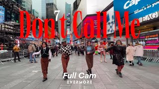 [KPOP IN PUBLIC NYC] SHINee 샤이니 - Don’t Call Me Dance Cover FULL CAM VER | One Take