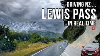 Driving New Zealand: Lewis Pass in real time