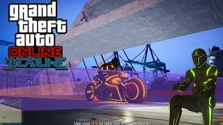 GTA 5 Online Funny Moments - Tron Madness!!