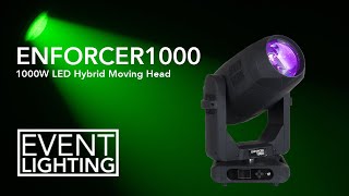 Event Lighting - Introduction to the ENFORCER1000