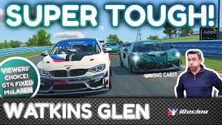 SUPER TOUGH SPLIT! You chose the GT4 Fixed and McLaren for this iRacing season - a really hard combo