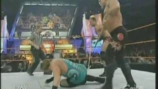 2003 11 24 RAW   Scott Steiner & Test with Stacy Keibler vs  Rob Van Dam