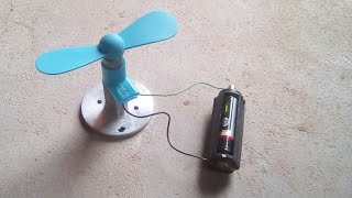 Motor Fan Make at Home fan homemade