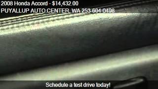 2008 Honda Accord EX-L SEDAN 4D for sale in PUYALLUP, WA 983