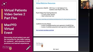 MacPFD Virtual Patient Care 2: Assessment and Feedback - Part 5