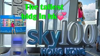 Sky 100 Hongkong observation Deck (Hongkong vlog 💞)