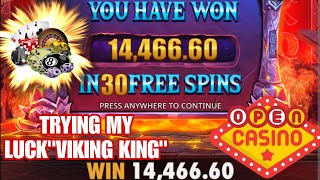 UP & DOWN. BALANCE LANG DITO KAY "VIKING KING" /ONLINECASINO @DIMPLEVLOG31