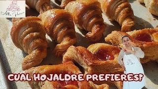 2 recetas fáciles para croissant,  medialunas, facturas de manteca!!