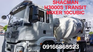 SHACMAN H3000S TRANSIT MIXER, 10 CUBIC, FOR FAST,EASY AND CONVENIENT CONCRETE READY MIX DELIVERY!