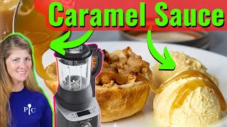 Caramel Sauce in the Pampered Chef Deluxe Cooking Blender and How To Clean Your Blender [2020]