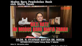 MODUS BARU PEMBOBOLAN BANK OLEH MAFIA TANAH!