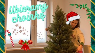 Daily vlog/Ubieramy choinkę🎄/Przepis na pyszne krewetki 🦐 /Polecajki kosmetyczne/Stroik na głowie?