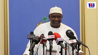 President Barrow Speaks To The Media On Preparation Towards OIC Banjul Summit