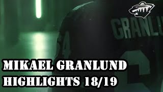 Mikael Granlund | Minnesota Wild | Highlights 18/19