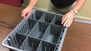 Aluminum Shelving Storage Bins / Tray