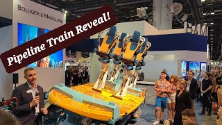 Pipeline Surf Coaster Train Reveal! - Seaworld Orlando - New for 2023