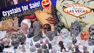 💎Crystals for Sale!💥$150 FREE SHIPPING💥Now in Las Vegas!🤩