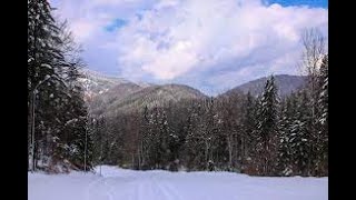 Slănic-Moldova. A winter drive. Early Snow!