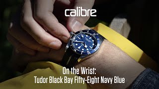 On the wrist with the 2020 Tudor Black Bay Fifty-Eight Navy Blue