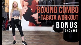 Tabata Boxing Workout- Bonus Boxing Combinations