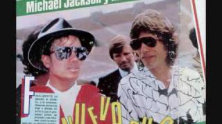 Michael Jackson and Mick Jagger ~ State of Shock