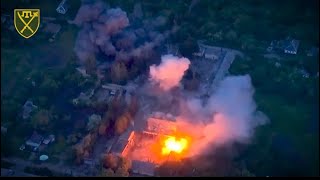 HIMARS strike on Russian headquarters in the south of Ukraine