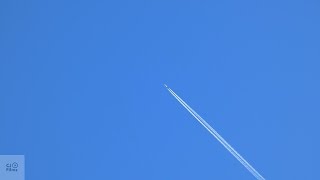 Air New Zealand A320 Vapor Trail at 36,000 feet 7 January 2024 (ANZ681 / NZ681)