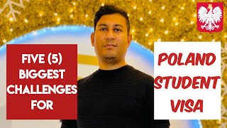 Five biggest challenges for Poland Student Visa| Study In Poland from Bangladesh