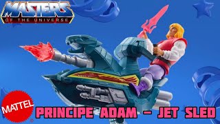 [Jet Sled] / Príncipe Adam - Masters Of The Universe Origins Mattel Unboxing