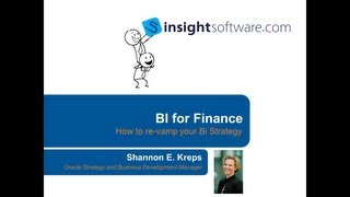 Why BI Will Never Meet the Needs of Finance