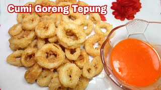 Cara simple membuat cumi goreng tepung