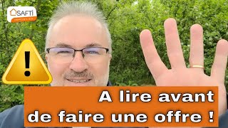 5 documents à lire avant de faire une offre d'achat !