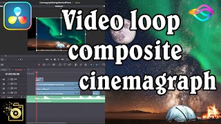 How to make a time loop music video in davinci resolve | Cinemagraph