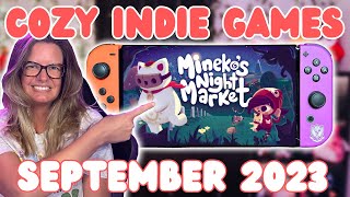 September COZY GAME Releases you can't miss! | Indie Games | Nintendo Switch | PC and more!