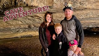 Exploring the Bristol Caverns on an Off Day During Our Tennessee Race Trip